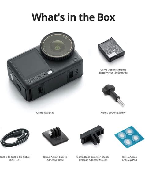 DJI Osmo Action 6 Standard Combo | Action Camera
