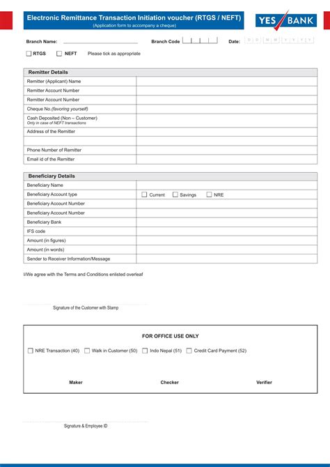 Yes Bank Demand Draft Form ≡ Fill Out Printable PDF Forms Online