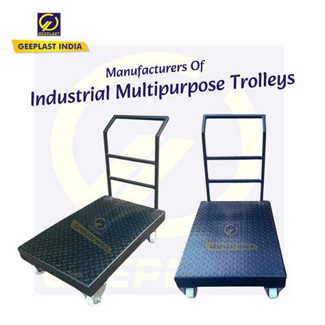 Industrial Multipurpose Trolleys Manufacturers In Mysore | Gee Plast India