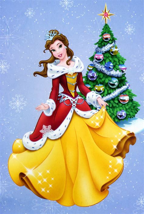 Christmas Belle | Disney merry christmas, Disney princess pictures ...