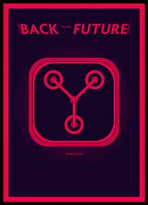 Shoping Inc Back to The Future II Delorean Concept Laminated Framed ...