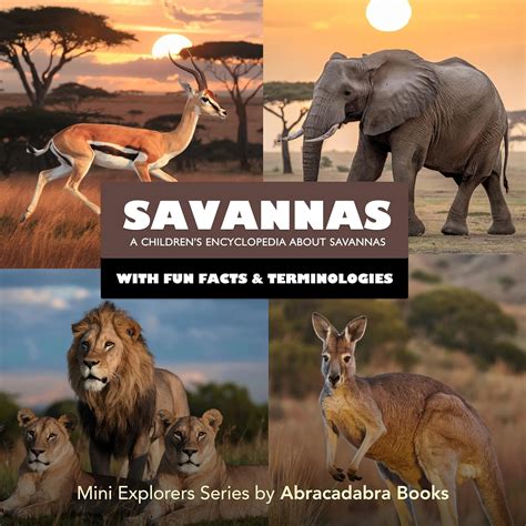 Savannas: Kids Savanna Life Encyclopedia with Fun Facts and Pictures of ...