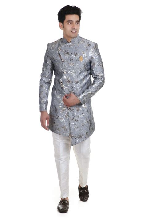 Buy MANODO Men's Traditional Ethnic Wear Indo Western Dress | Stylish ...