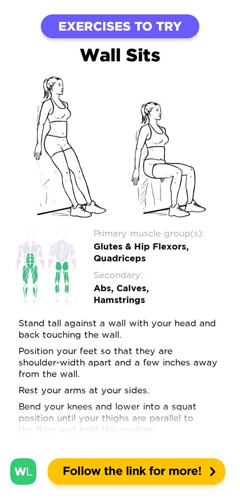 Wall Sit Exercise 的图像结果