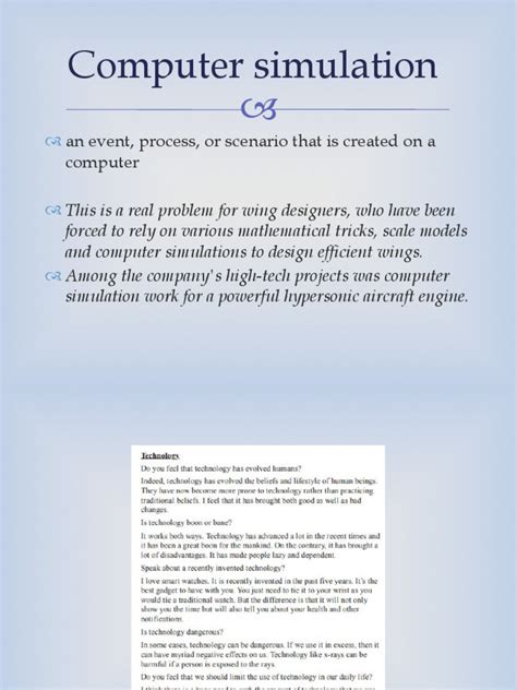 Computer Simulation Exampe 的图像结果