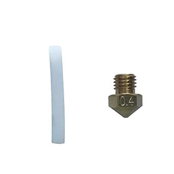 R QIDI TECHNOLOGY M6 Nozzle for X-MAX/X-Plus 3D Printer,PTFE Tube ...