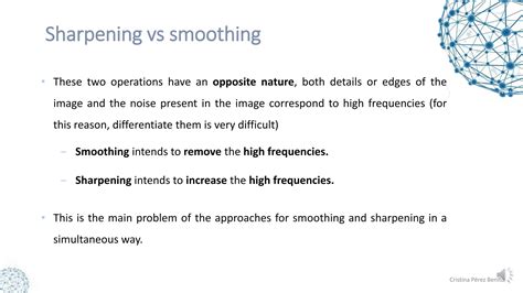 Simultaneous Smoothing and Sharpening of Color Images | PPTX