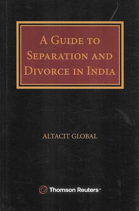 Guide to Separation and Divorce in India by Altacit Global – M&J ...