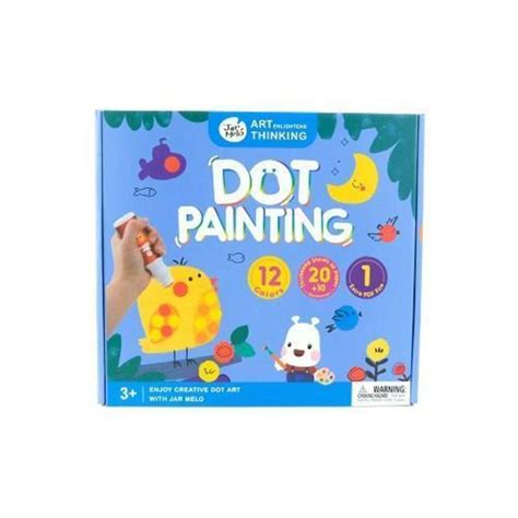 Jar Melo Dot Painting - 6 & 12 Colors – Buy Now at My Baby Babbles