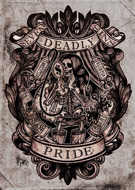 Pride Seven Deadly Sins Symbol