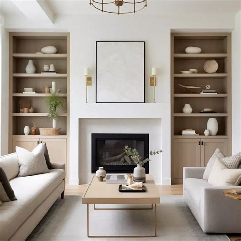20 Fireplace With Built Ins on Both Sides Ideas