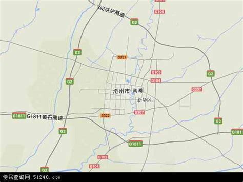 河北省沧州市周边地图展示_地图分享