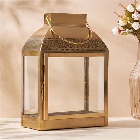 Buy Hoovu Metal and Glass Lantern from Home Centre at just INR 1999.0