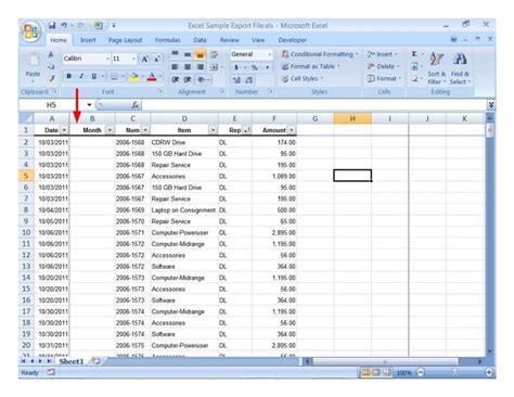Image result for Excel Document Examples