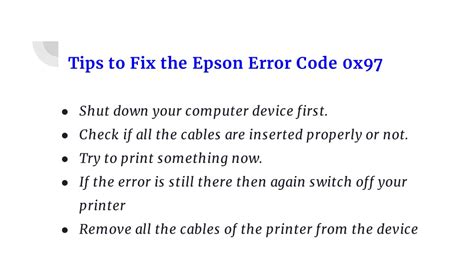 Image result for Epson Printer Ox97 Code