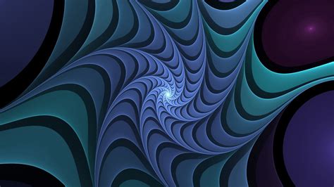 Download wallpaper 1920x1080 fractal, vortex, spiral, swirling ...