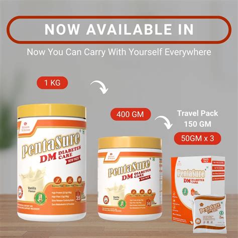 PentaSure DM Diabetes Care – High Protein, High Fiber, Low GI | Zero F ...