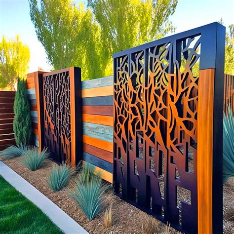 Unique and Creative Yard Fence Designs To Help With Your New Fence ...