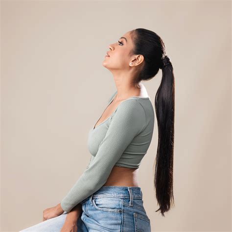 Get Clip-In Ponytail Extensions Online | Diva Divine Hair | Buy Now