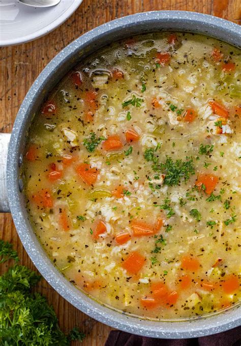 Turkey and Rice Soup - I Am Homesteader