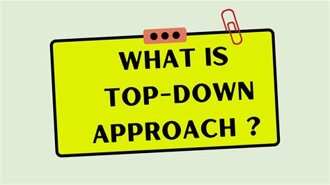 Top-Down Development Approach 的图像结果