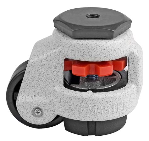Buy FOOTMASTER GD-40S Nylon Wheel and NBR Pad Leveling Caster, 110 lbs ...