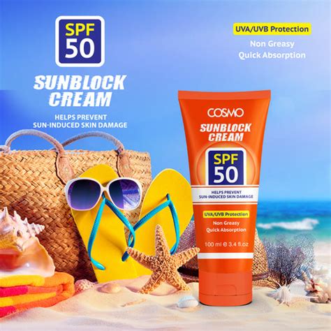 SUNBLOCK CREAM – Cosmo Cosmetics