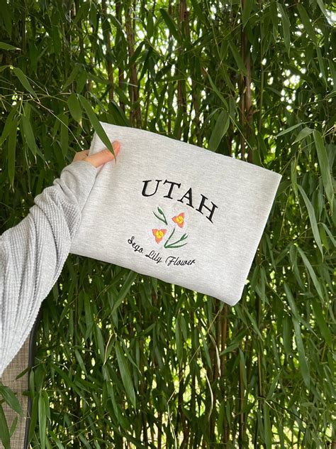 Utah State Flower Embroidered Crewneck – THE VAULTY