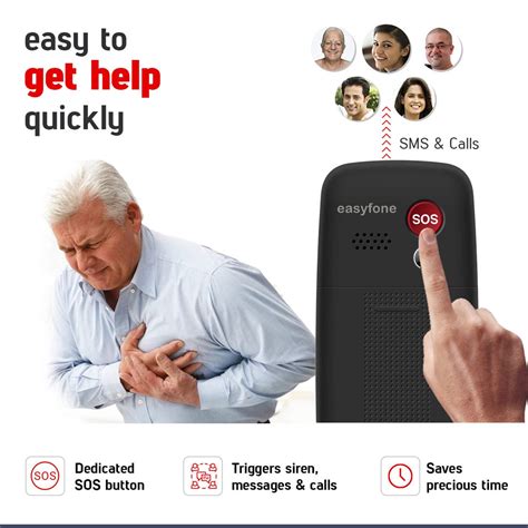 easyfone Marvel Keypad Phone with Over 20+ Senior Friendly Features Li