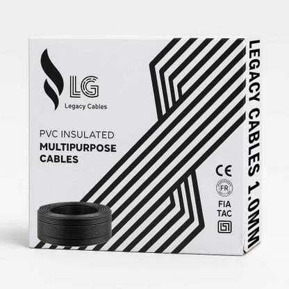 Legacy Cables FR PVC Insulated CCA Copper Wire, Single Core Multi ...