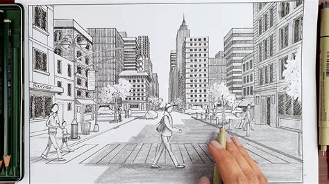 Image result for Street Sign 2-Point Perspective Drawing