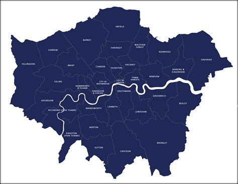 Map Of London Showing Boroughs ~ ODSEPATU