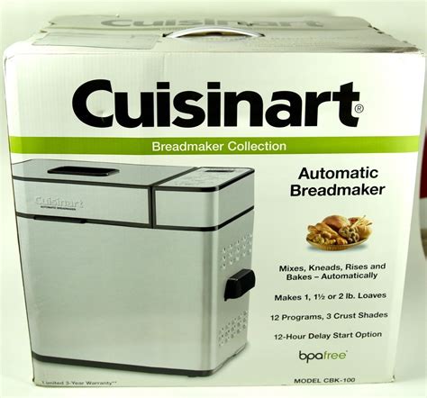 Cuisnart Bread Maker Recipes : Compact Automatic Bread Maker - ca ...