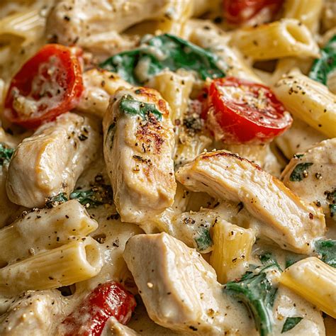 Easy Creamy Tuscan Chicken Pasta Recipe to Try