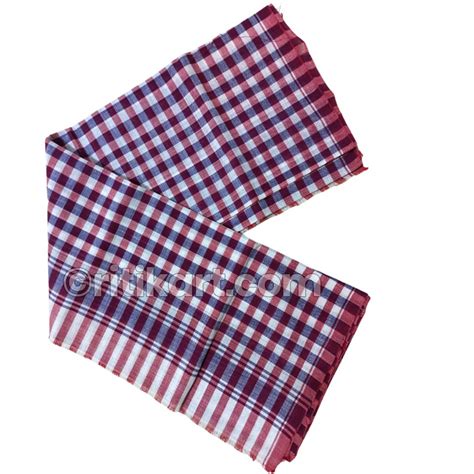 Sambalpuri Gamucha-Traditional Towel with Iconic Check Pattern