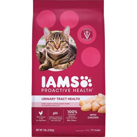 Iams Proactive Health Urinary Tract Formula 7 Lb. Chicken Flavor Adult ...