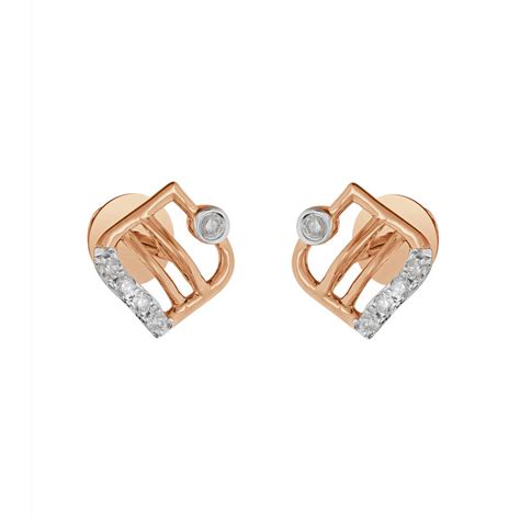 Buy Geometric Design Mismatch Diamond Earrings OER23I60-D900X0C Online ...