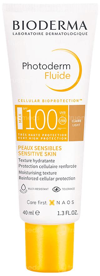 Bioderma Photoderm Fluide Max Spf 100 Lotion 40 Ml - Uses, Side Effects ...