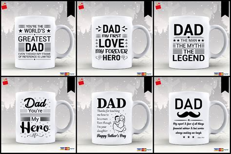 Father's Day Mug Design Bundle Graphic by Digital Panda · Creative Fabrica