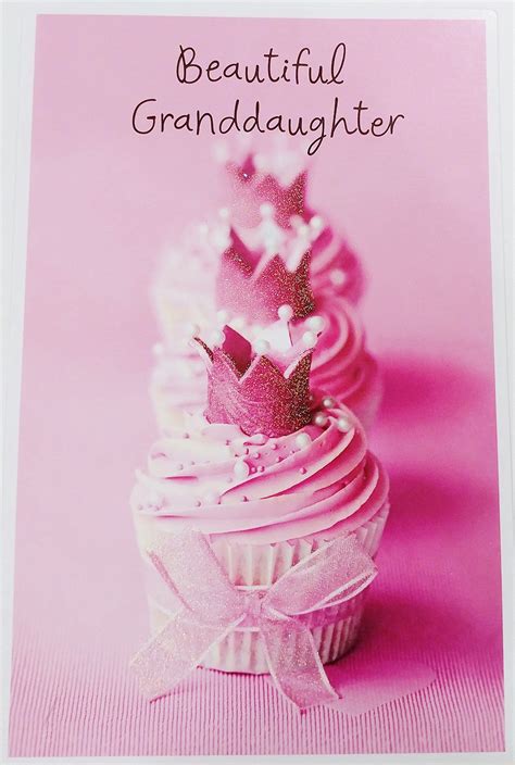 Beautiful Granddaughter Happy Birthday Greeting Card -"It takes ...