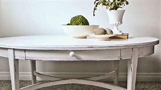 Image result for Oval Coffee Table with Drawer