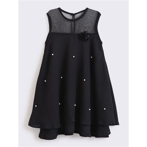 Buy Hopscotch Bead Embellished A-Line Casual Dress Online