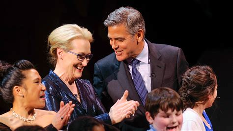 Meryl Streep and George Clooney Lead Donation Campaign for Striking Actors - The New York Times