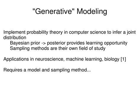 Generative Statistical Model 的图像结果