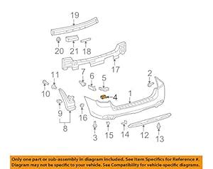 Genuine Toyota 52154-48010 Bumper Support : Amazon.in: Car & Motorbike