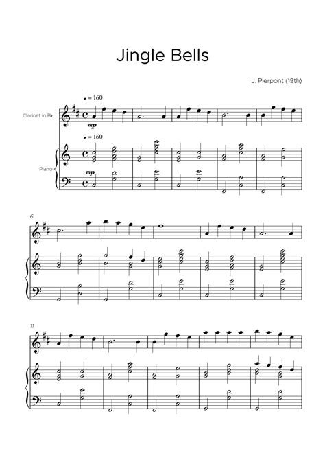 Jingle Bells (arr. Bisdre Santos) by J. Pierpont Sheet Music for ...