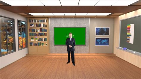科幻风格虚拟背景 | Datavideo Virtual Set 虚拟背景素材网 | 免费4K，PSD，3DsMax和Maya虚拟背景