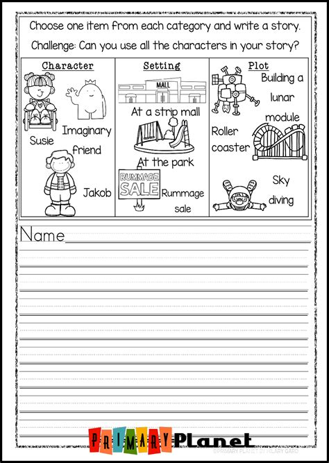 Writing Prompts For 2Nd Graders