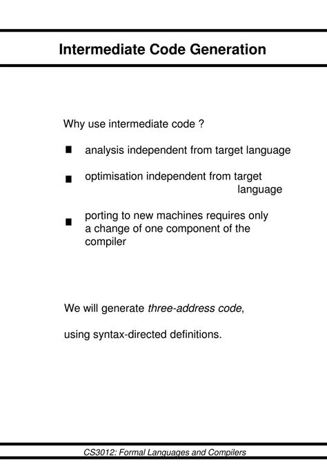 Image result for Intermediate Code