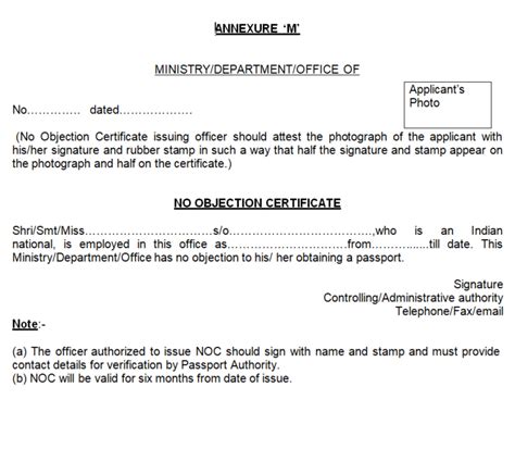 43+ Editable No Objection Certificate (NOC) Formats in WORD - Day To ...